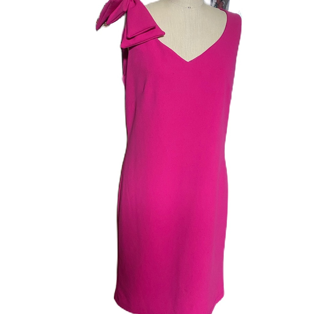MARINA Sleeveless Fascia Pink  Dress. Size 8.